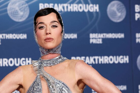 ラブ全開のケイティ・ペリー（ロイター）