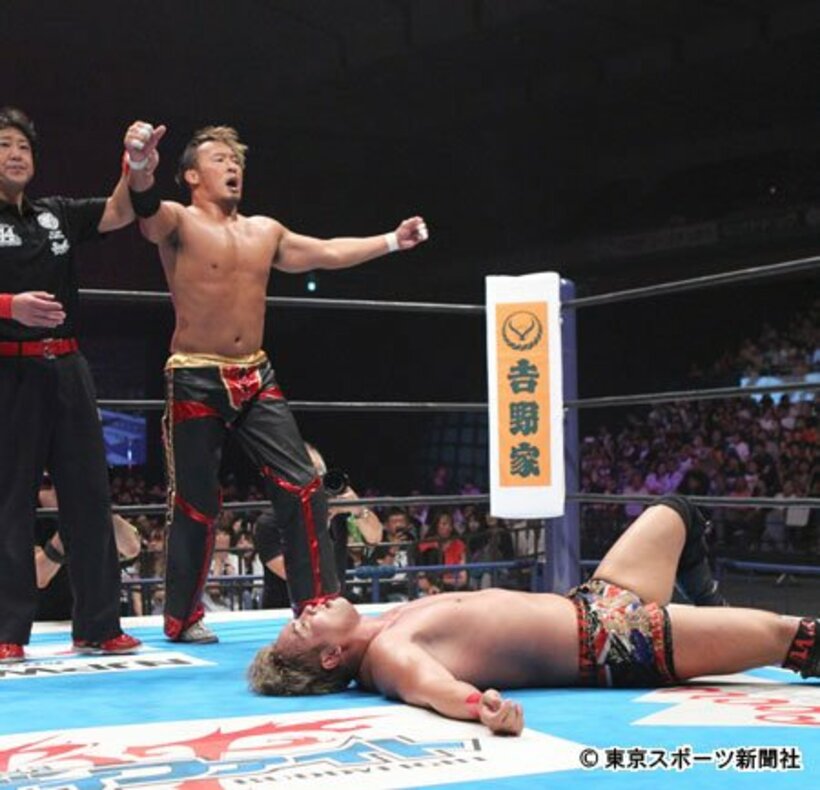 オカダを下した丸藤
