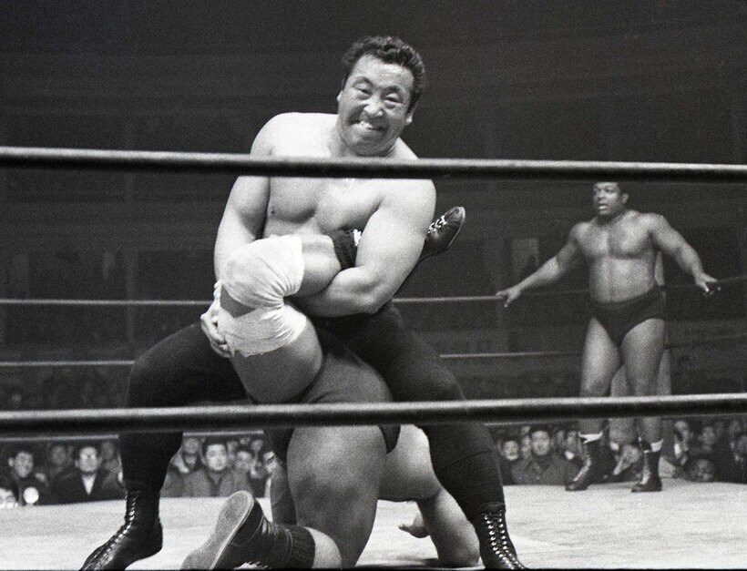  日本プロレス祖・力道山（写真は１９６２年）
