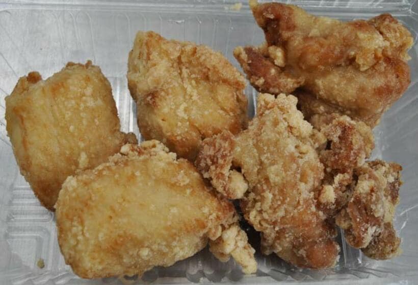  唐揚げも大迷惑