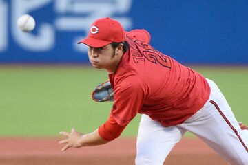 ４勝目を挙げた広島・床田寛樹