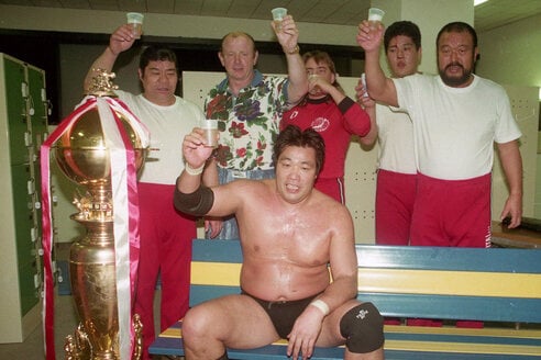 ジャンボ鶴田が公約通り全勝優勝 全日本「チャンピオンカーニバル」3