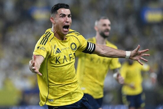 キャリア通算970得点に到達したクリスチアーノ・ロナウド（ロイター）