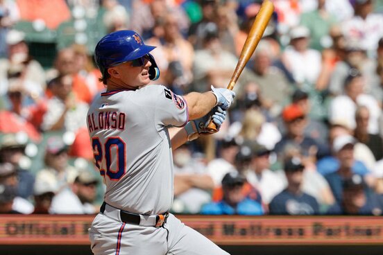 ＦＡ権を行使すると表明したメッツのピート・アロンソ（ロイター）