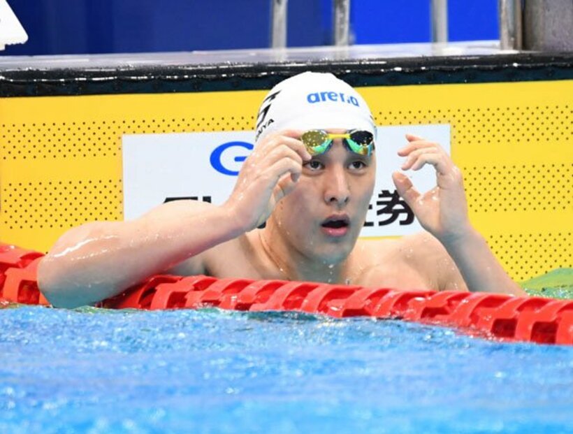  ２００メートル個人メドレー１位通過の瀬戸大也