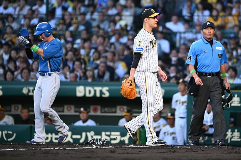 大竹は２回に１９イニングぶりの失点