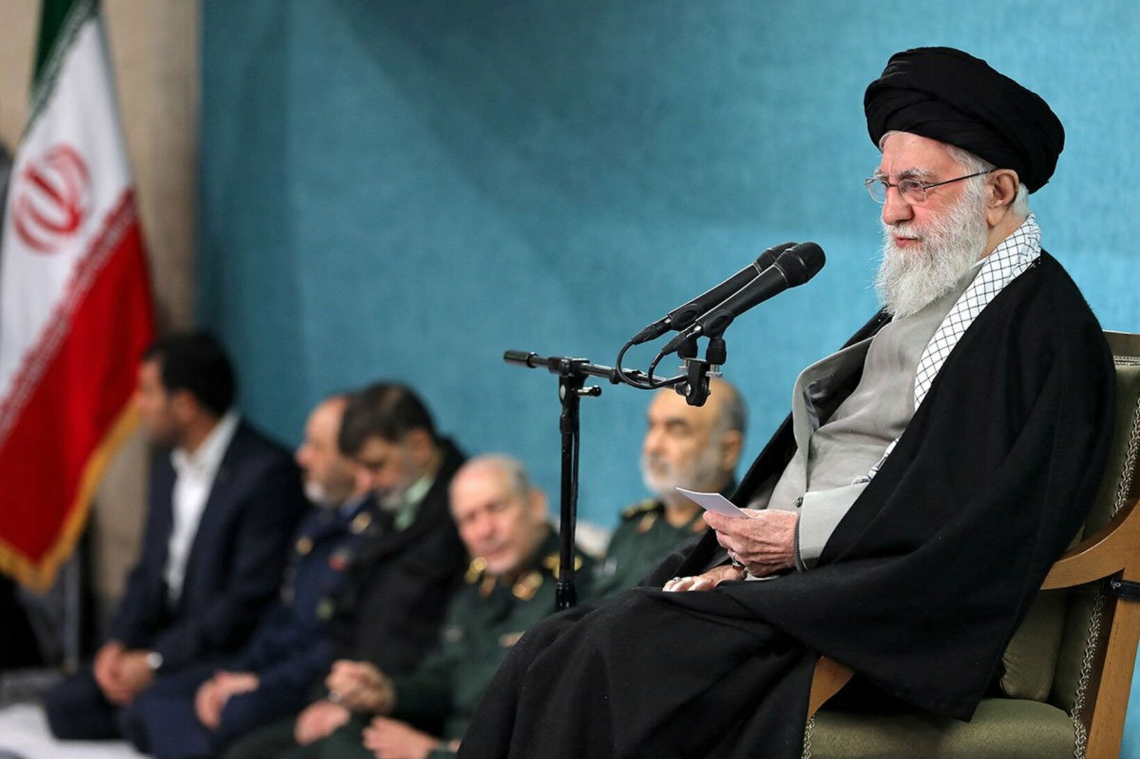 イランの最高指導者・ハメネイ師（ロイター）
