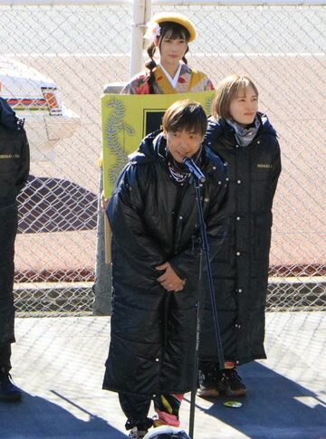 好走を誓う青山周平