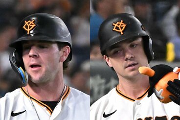 キャベッジ（左）とダルベックが逆転Vの切り札となるか