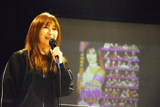10・17代々木で40周年記念大会を行うゼロワンの工藤めぐみGM(ゼロワン提供)