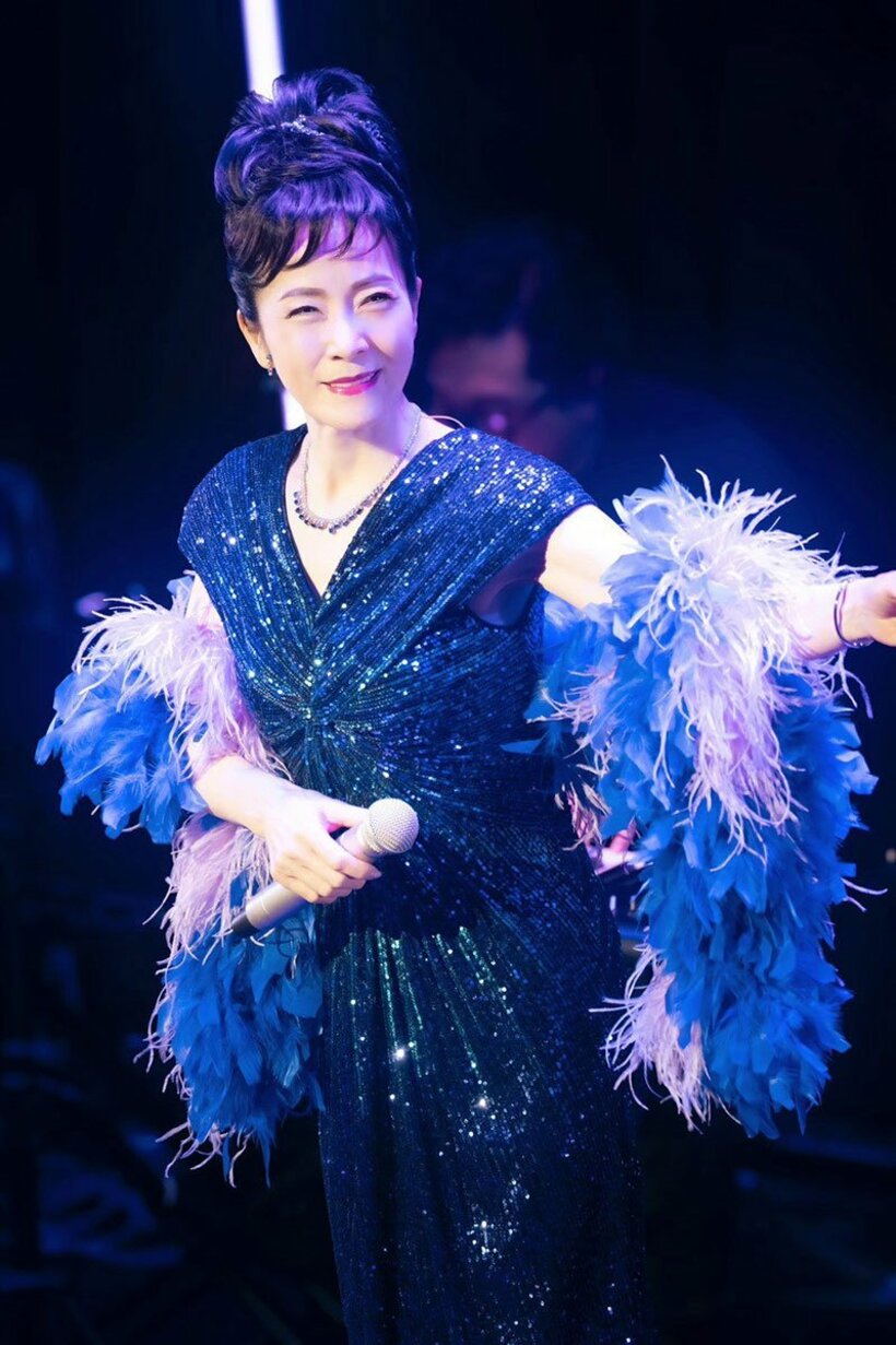 ビルボード東京でライブを行った坂本冬美（撮影・田中聖太郎）