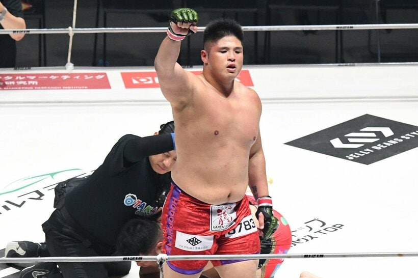 勝利したスダリオ剛