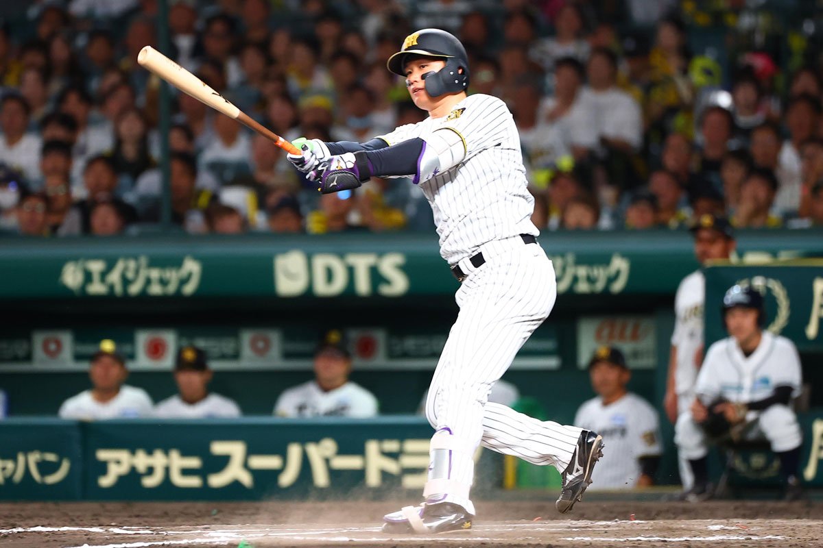 本塁打王争いで佐藤に３本差とされた阪神・森下翔太