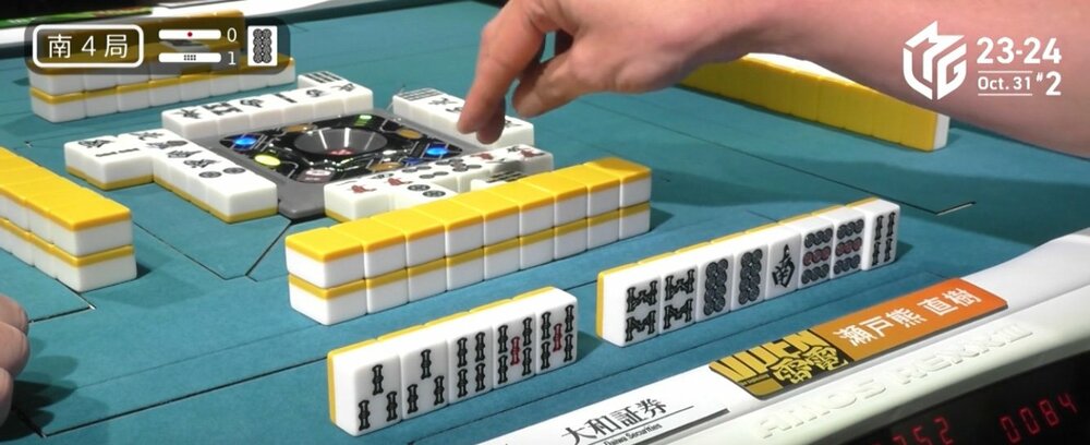 狙い通りのリーチ！