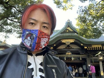  初詣をしてヨシタツ・キングダムの拡大を誓ったヨシタツ