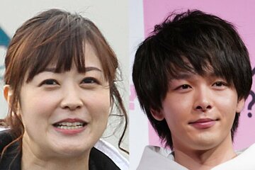 水卜麻美アナ(左)と中村倫也