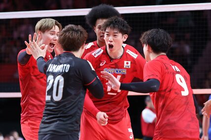 無敗で予選ラウンドを突破した男子代表