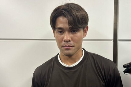 取材に応じた佐野海舟