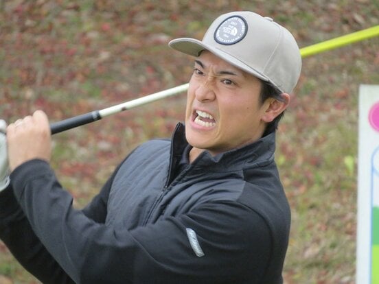 球団納会ゴルフに参加したソフトバンク・柳町達