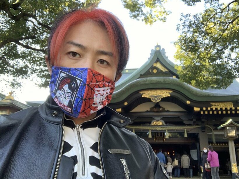  初詣をしてヨシタツ・キングダムの拡大を誓ったヨシタツ