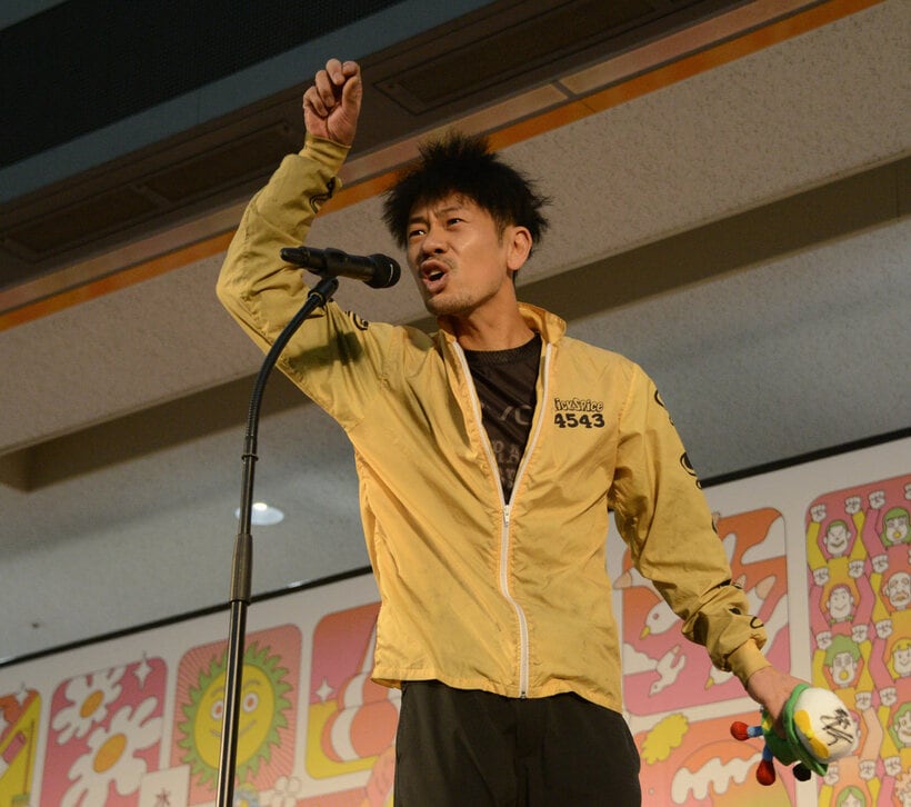 セレモニーに登場した重木輝彦