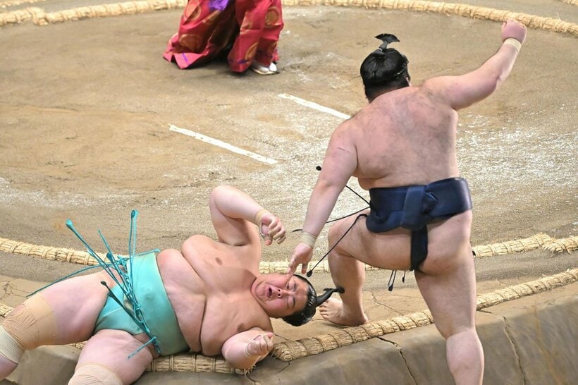 琴桜は豪ノ山のはたき込みに屈して５連敗