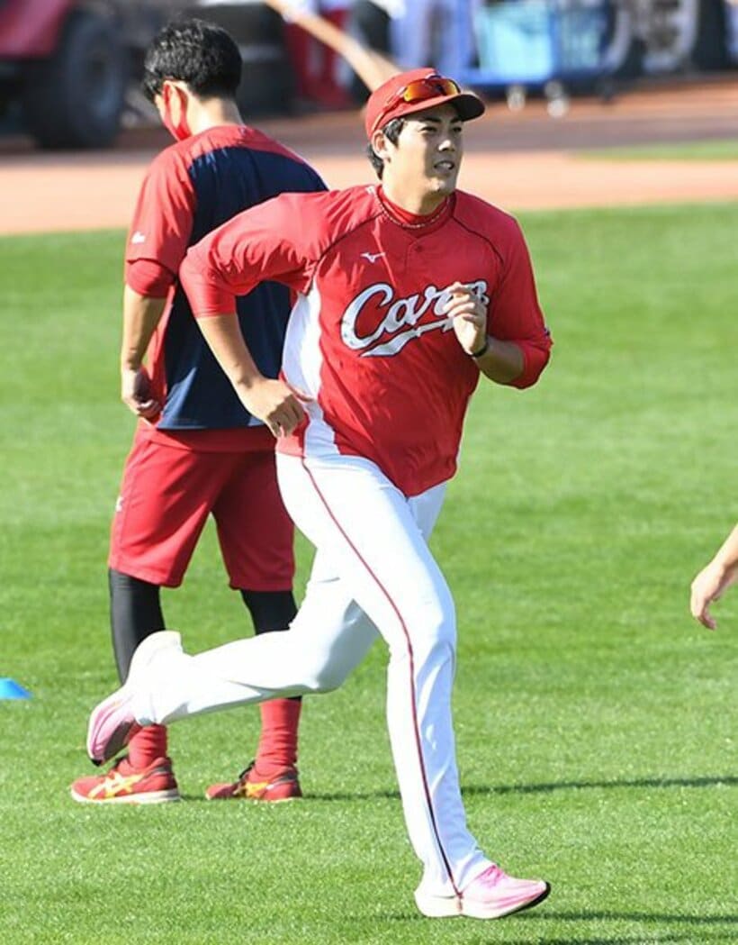  秋季練習２日目もノースローだった九里