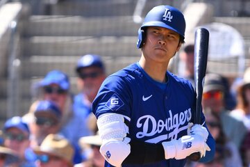 ３回、厳しい表情を見せる大谷