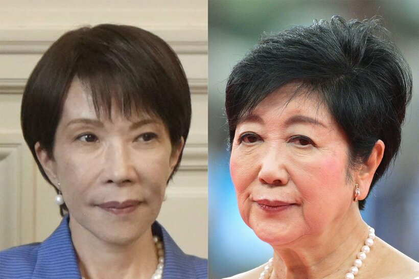 高市首相と小池都知事
