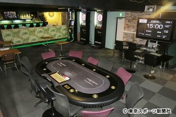  プレースペースは広くて快適だ