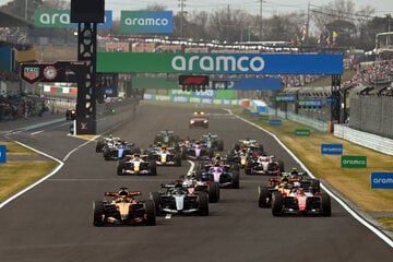 昨年のF1日本グランプリ（カメラ・秋山昌輝）
