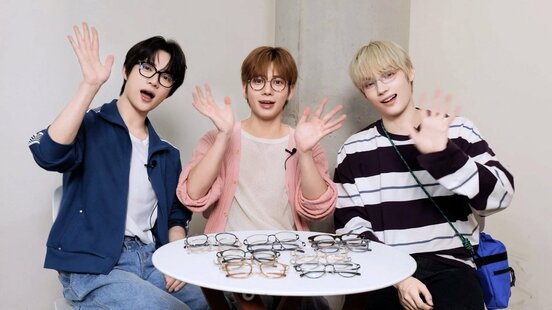 BEOMGYU、TAEHYUN、HUENINGKAI出演「Crapt」新ウェブCM時のインタビュー写真