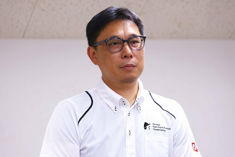 日本高野連の井本亘事務局長