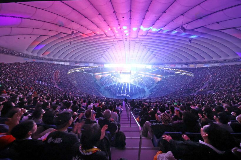 満員になった新日本プロレス１・４東京ドーム大会