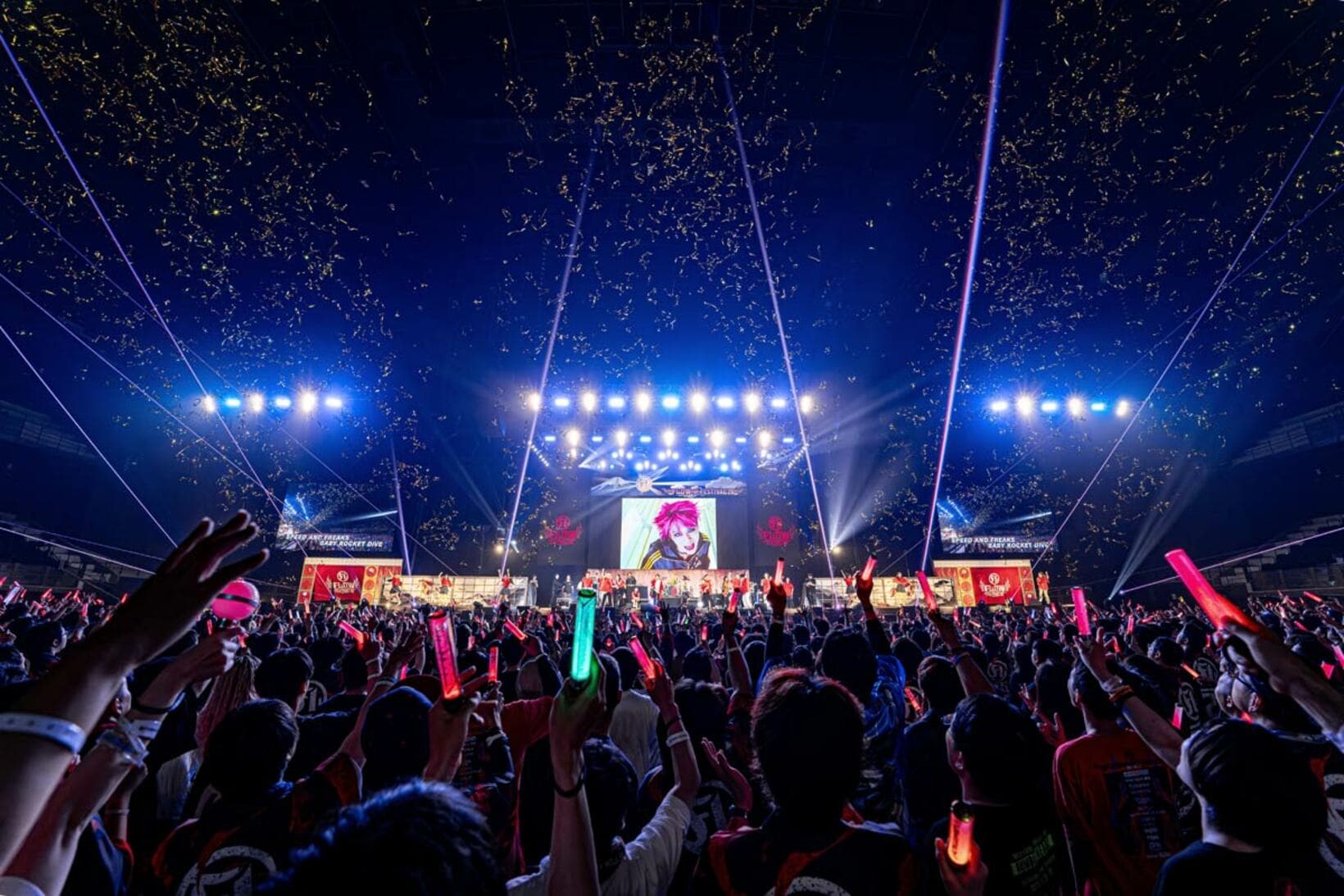 ロックバンド・ＦＬＯＷが２６日、アニソンロックフェス「ＦＬＯＷ-ＴＨＥ-ＦＥＳＴＩＶＡＬ-２０２６」を開催した
