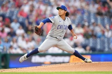 今季初勝利を飾った今永（ロイター）