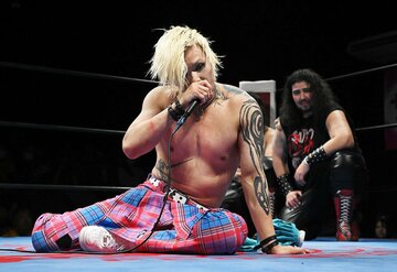 プロデュース大会で集中砲火を浴び、敗れてしまったライジングHAYATO