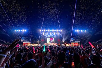 ロックバンド・ＦＬＯＷが２６日、アニソンロックフェス「ＦＬＯＷ-ＴＨＥ-ＦＥＳＴＩＶＡＬ-２０２６」を開催した