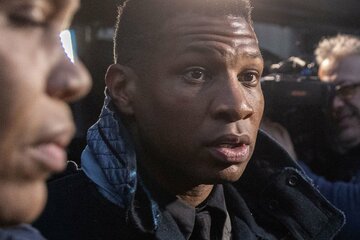 主演のジョナサン・メジャース（ロイター）