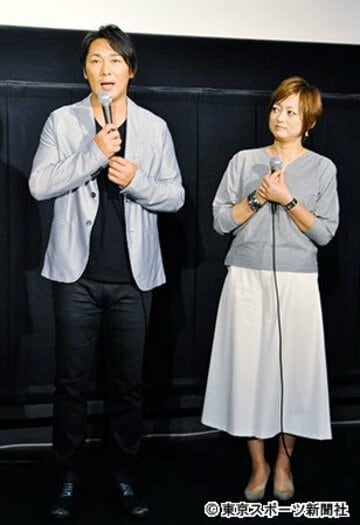元木大介（左）と大神いずみ