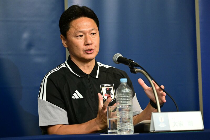 会見した大岩剛監督