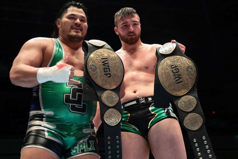 写真：【新日本】ジェフ・コブ退団でIWGPタッグ王座返上へ カラム