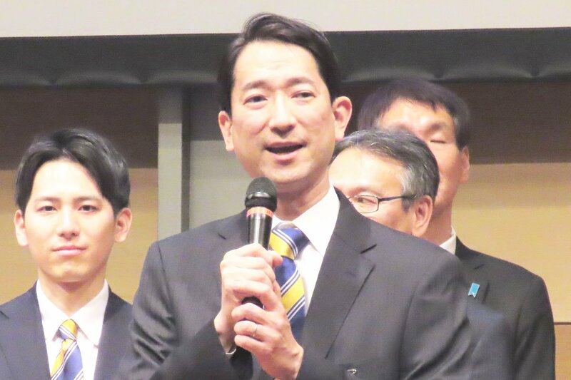 国民民主党から衆院選に立候補する鳩山紀一郎氏