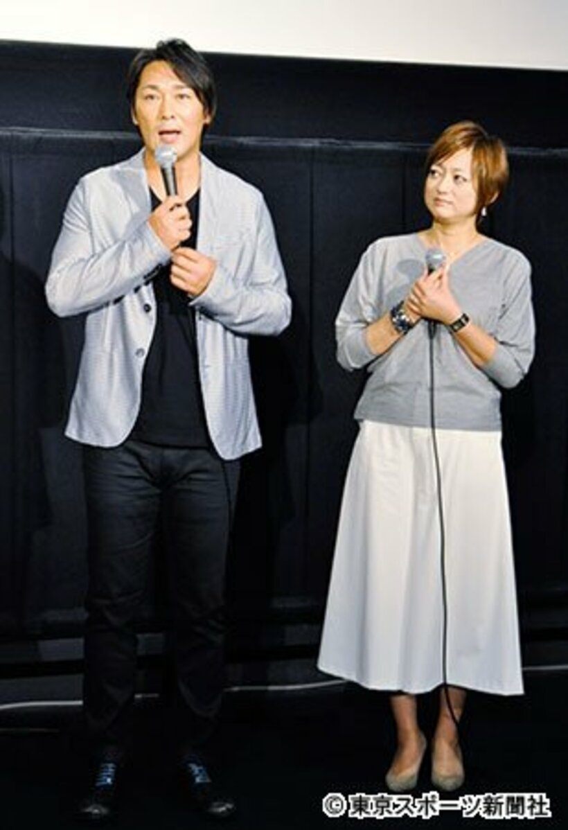 元木大介（左）と大神いずみ