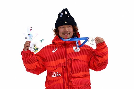 銀メダルを獲得した長谷川帝勝(ロイター)