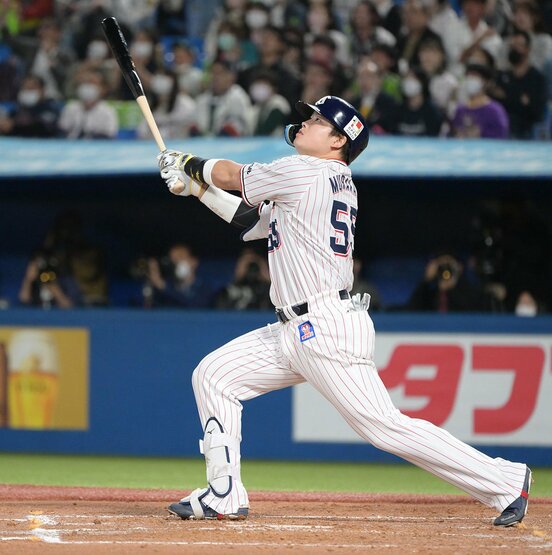 当たりが戻ってきたヤクルト・村上