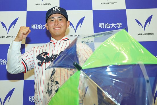 ヤクルトが3位指名した福原聖矢