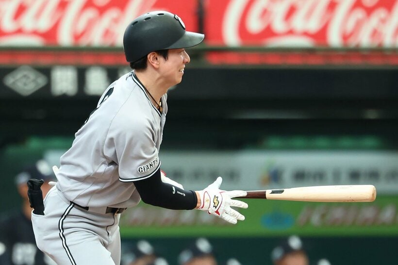 チームの今季交流戦ラストとなったこの日、２安打を放った巨人・松本剛