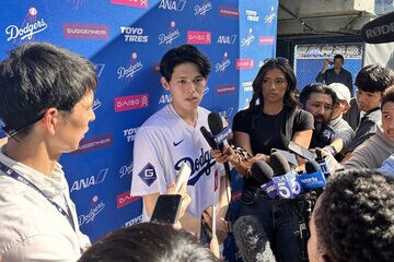 ファンフェスタに参加した佐々木朗希