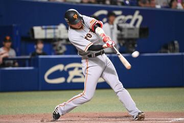 坂本勇人もジャストミートで本塁打